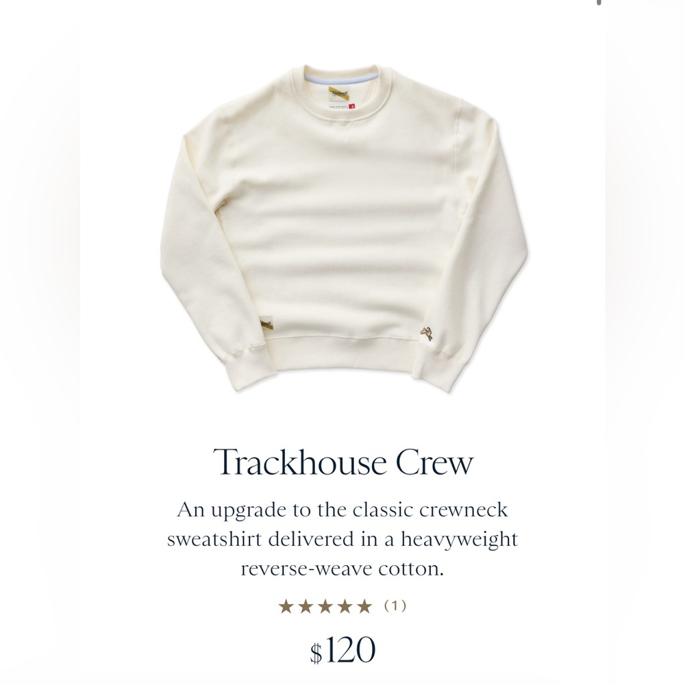 Trackhouse Crewneck